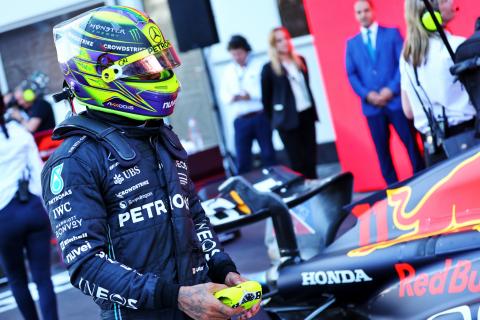Hamilton admits "I didn't have the pace" in Azerbaijan F1 sprint