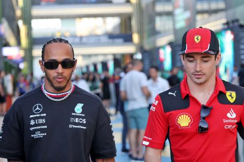 Leclerc “fully focused” on Ferrari as he shuts down Mercedes talk