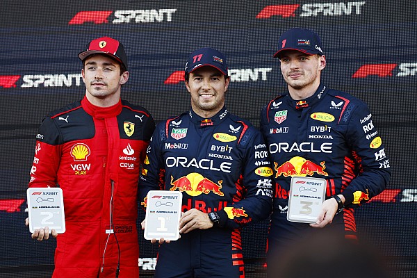 Azerbaycan GP: Sprint yarışında zafer Perez’in, Leclerc 2.!