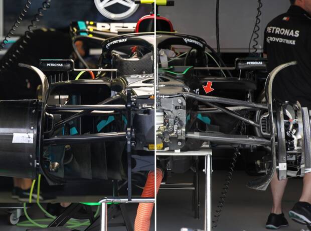 Formel-1-Technik: Die Details zum Mercedes-Update in Monaco