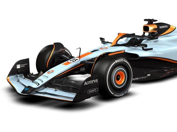 Gulf-Design bei Williams: Formel-1-Fans haben die Wahl