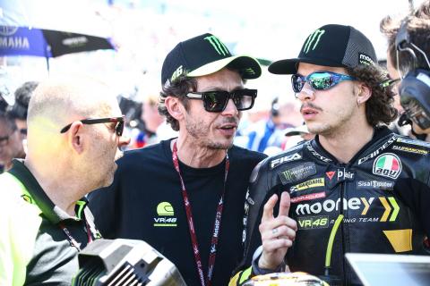 Bezzecchi asked if Rossi favours his brother Marini in VR46 team