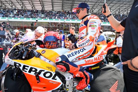 Marc Marquez has no regrets: “We have to fight with less risk”