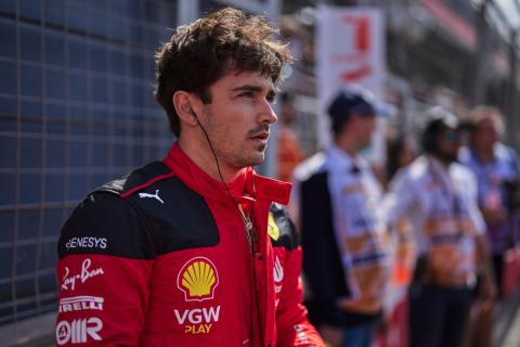 Leclerc admits “too early” to talk about new Ferrari contract 