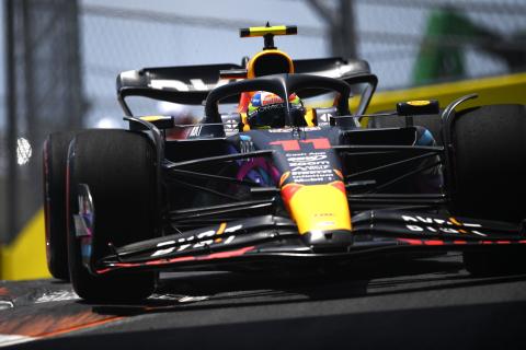 Perez grabs Miami pole with Verstappen only ninth after Leclerc crash