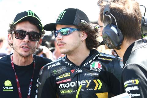 Valentino Rossi's instant reaction to the VR46 Academy 1-2 at Dutch MotoGP