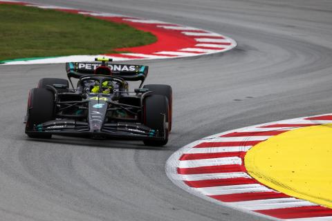 Hamilton “especially feisty and happy” after Mercedes upgrades – Brundle