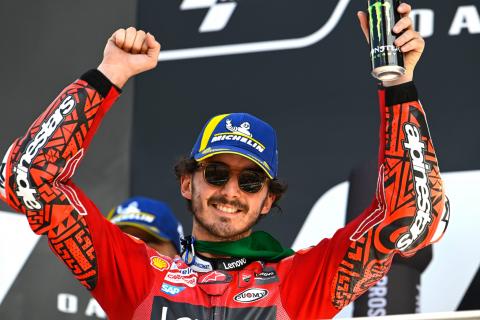 Bagnaia: “If we look at the past I’m always one of my main opponents”