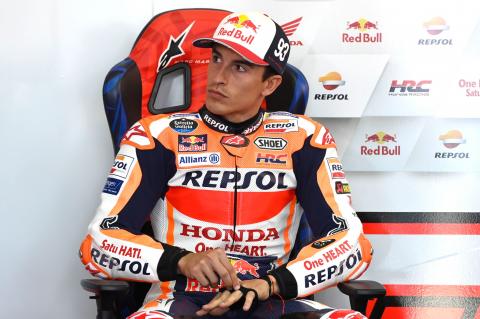Marc Marquez suffers fifth fall in German MotoGP warm-up