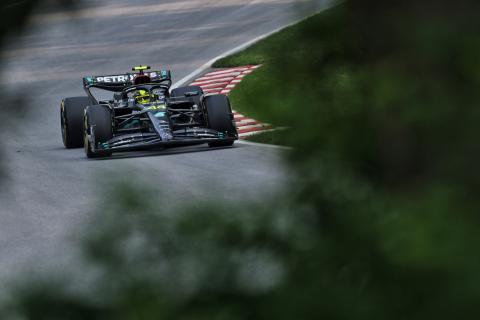 Hamilton heads Mercedes 1-2, Red Bull off pace in extended FP2