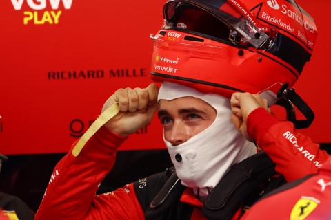 Helmet drama resolved after Leclerc accidentally upset Villeneuve family