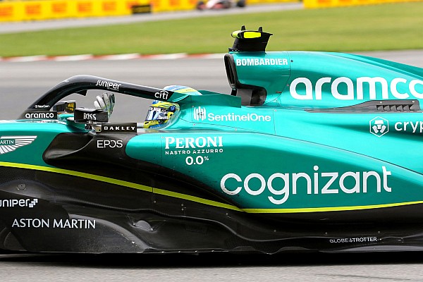 Aston Martin, yakıt sistemindeki bir sıkıntı nedeniyle Alonso’dan yavaşlamasını istemiş
