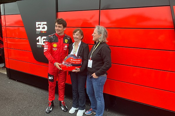 Villeneuve ailesiyle görüşen Leclerc, özel kask tasarımını kullanabilecek!