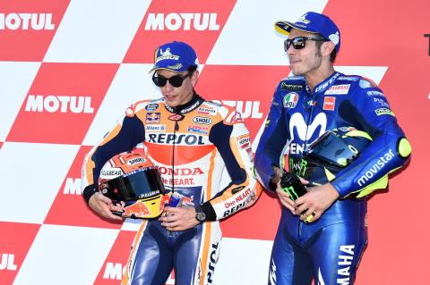 Marquez on Rossi: “10th-14th for years, how did he come back every weekend?”