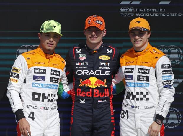 Verstappen auf Pole, aber: McLaren-Sensation in Silverstone!