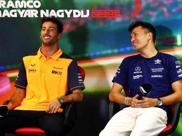 “Wie in der Waschmaschine”: Albon versteht Ricciardo-Situation