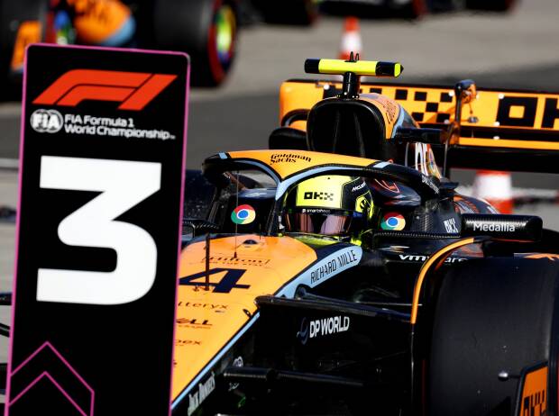 Lando Norris glaubt: Die Poleposition war drin für McLaren