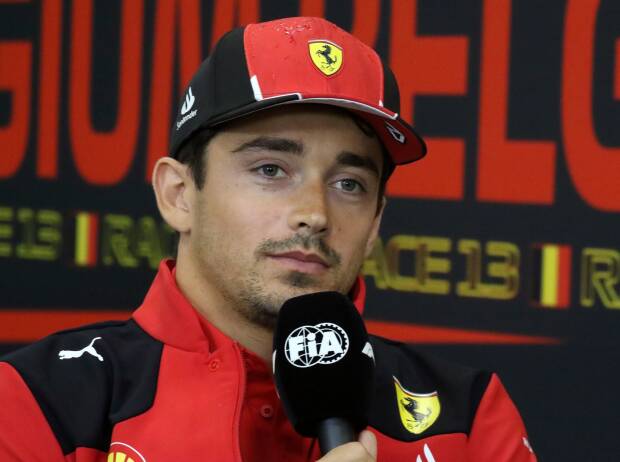 Charles Leclerc: Platz zwei in der WM “realistisches Ziel” für Ferrari