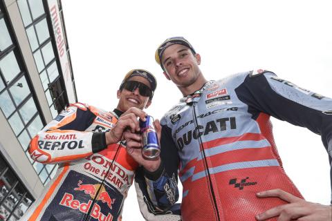 Alex Marquez reveals kind (and brutal) praise from Marc Marquez after sprint win Alex Marquez reveals kind (and brutal) praise from Marc Marquez after sprint win