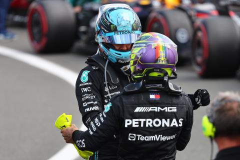 Russell: Piastri ‘the deserving podium finisher’ at Silverstone, not Hamilton