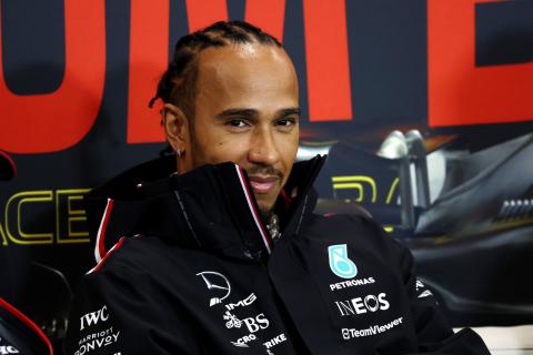 Hamilton’s intriguing reaction to being asked if he can win as he outlines goals