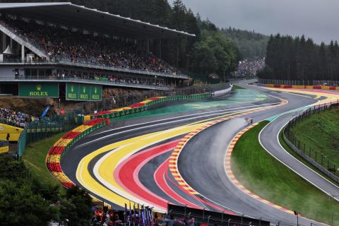 What happens if qualifying is rained off at F1 Belgian GP?