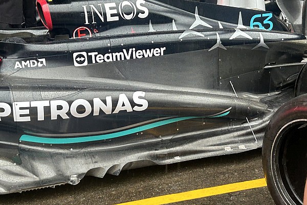 Mercedes, Spa öncesi sidepod güncellemesi getirdi