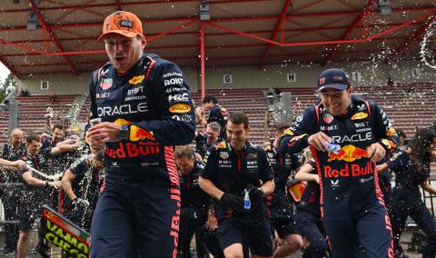 Verstappen’s disbelief as F1 trophy destroyed for second race in a row