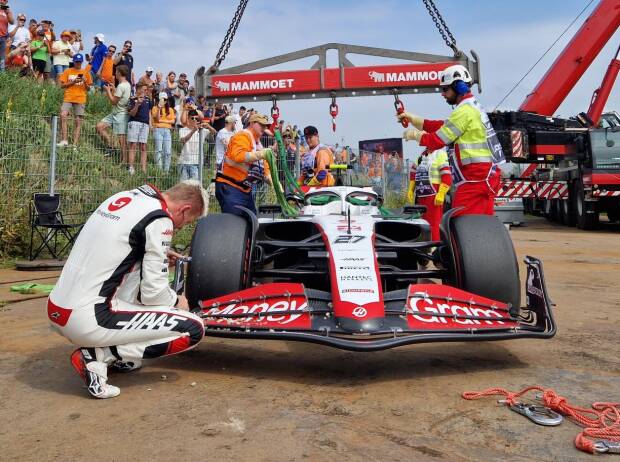 Formula 1-Training Zandvoort: Nico Hülkenberg crasht zum Auftakt