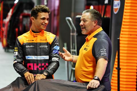 Brown leaves Norris shocked by ‘dominating like Alonso on Stroll’ remark Brown leaves Norris shocked by ‘dominating like Alonso on Stroll’ remark