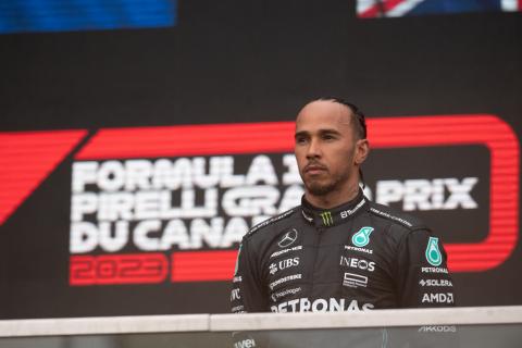 Hamilton denies being “angry” about Mercedes not listening to him about 2023 car