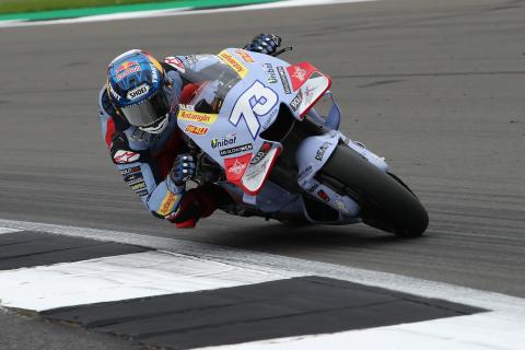 Alex Marquez claims first win in MotoGP, but Bagnaia endures sprint nightmare