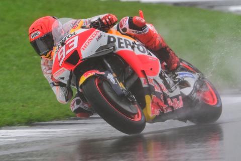 Marc Marquez crashes out of British MotoGP; still hasn’t finished a race in 2023