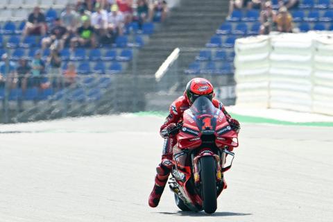 Bagnaia wins the sprint as Martin causes havoc at turn one