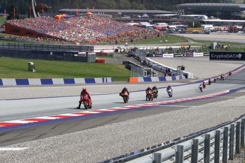 Austrian MotoGP, Red Bull Ring – Sprint Race Results