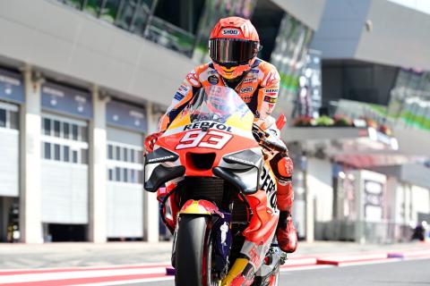 Marc Marquez finishes Austrian MotoGP – his first completed race of this year