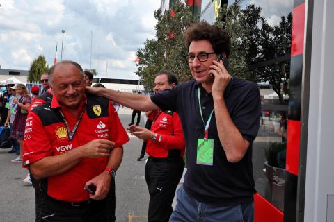 Binotto swiftly spots Ferrari replacement Vasseur as he returns to F1 paddock