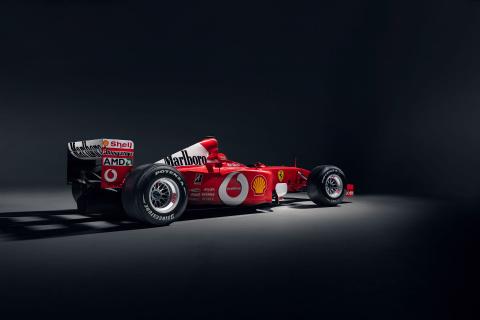 Stunning Michael Schumacher Ferrari set to be sold for millions at auction