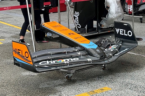 McLaren, Zandvoort’a asimetrik bir ön kanat mı getirdi?