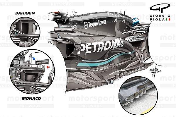 Mercedes’in sidepod değişiklikleri, neden geçici çözüm?