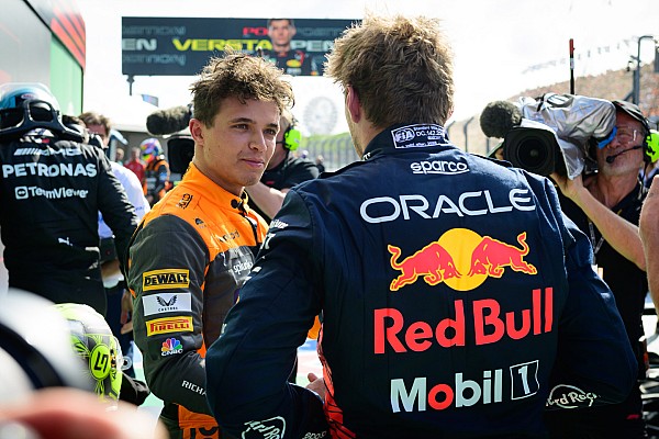 Norris: “Verstappen’i izlediğiniz için mutlu olmalısınız”