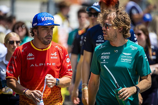 Vettel, Alonso için mutlu: “Sonunda yeteneklerini tekrar gösterebiliyor”