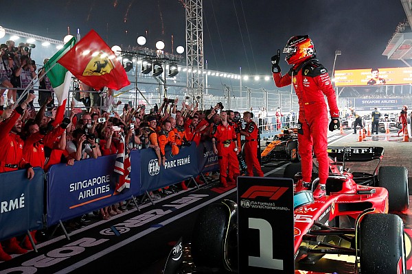 2023 Singapur GP: Sainz inanılmaz stratejisiyle kazandı, Norris ikinci, Verstappen podyum dışında!