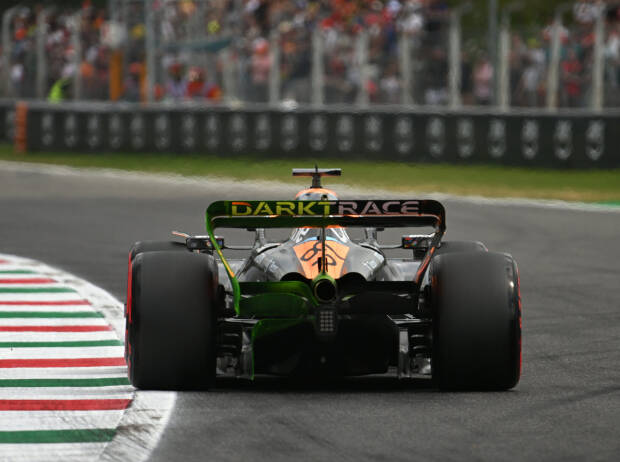 Mehr Topspeed in Monza: McLaren mit neuen Low-Downforce-Flügeln in Italien