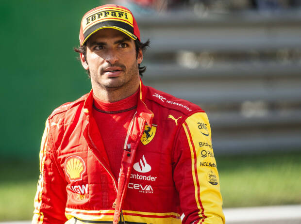 Verfolgung erfolgreich aufgenommen: Sainz nach Monza-Podium ausgeraubt