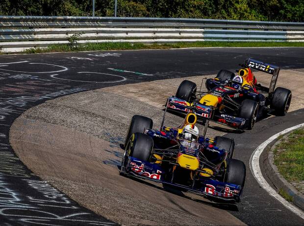 “Wie in einer Zeitkapsel”: Vettel im Formel-1-Auto auf der Nordschleife