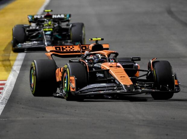 Warum McLaren glaubte, das Podium für Norris ist futsch