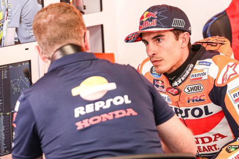 Marc Marquez 19th: “I don't look at the results…"