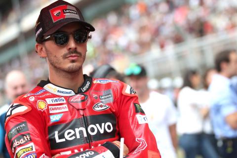 Bagnaia breaks silence on “luck” and comeback date as he exits hospital