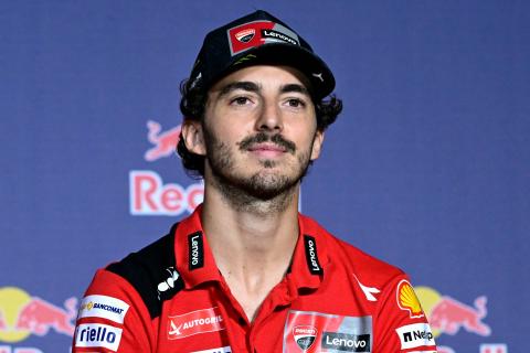 Bagnaia “intense pain, can’t move leg or foot, I need a beer!”